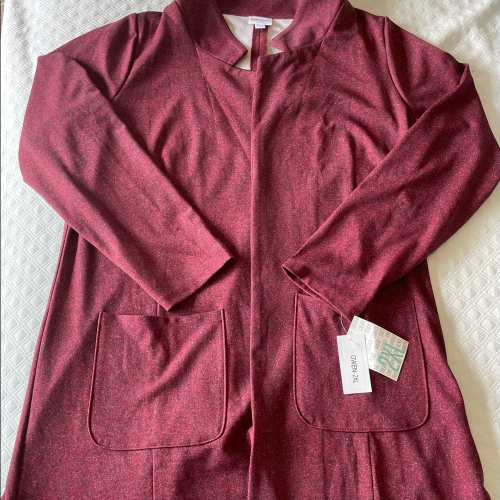 Brand new Lularoe Gwen Cardigan, 2X